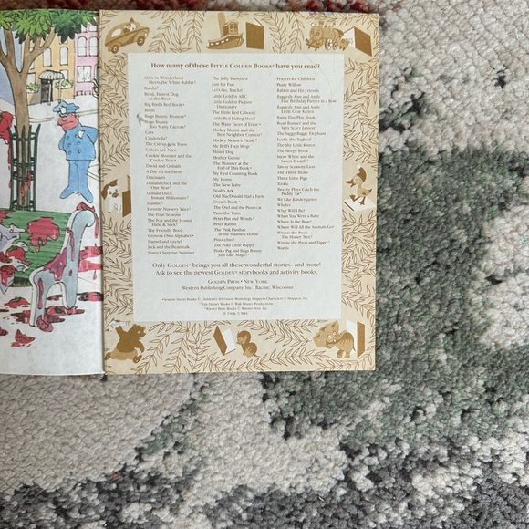 Vintage Children’s Book 1977 Sesame Street Big Bird's Red Book Children’s Book - Picture 12 of 13